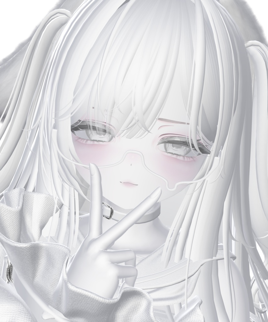 【どこでも】lilToon White Rim 白リム