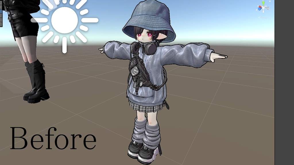 【誰でも簡単】リアルな影 lilToon Real Shadow