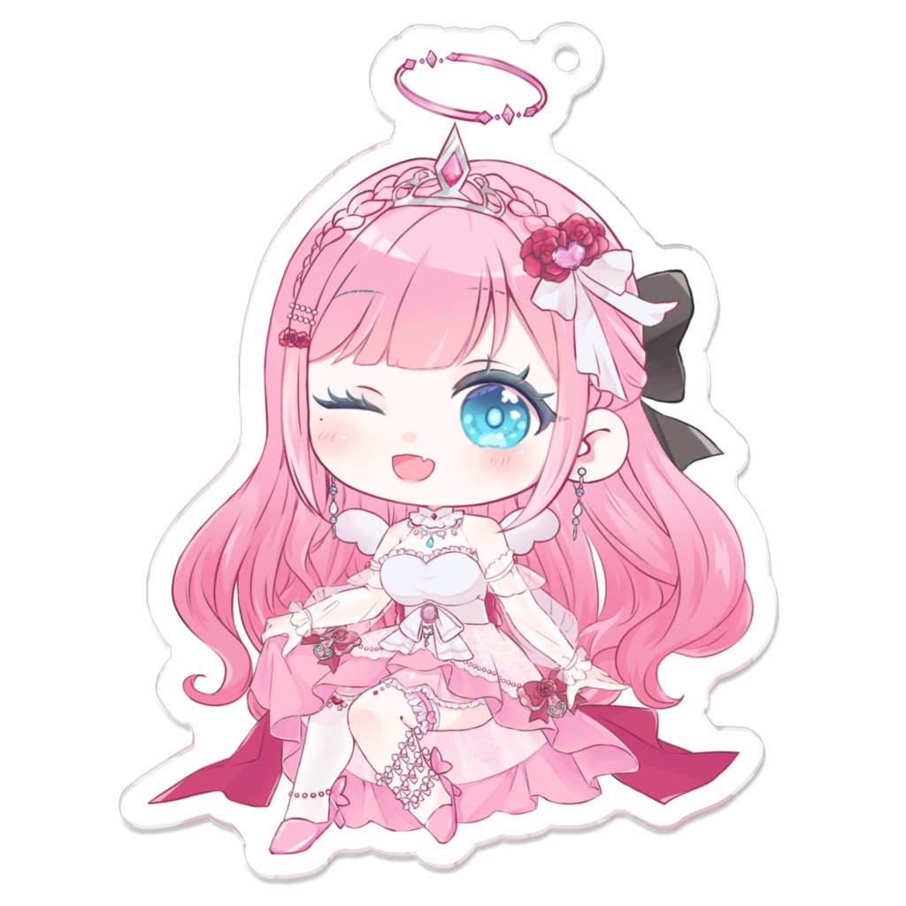 姫愛乃々羽_Hina Nonoha 70×70 アクキー