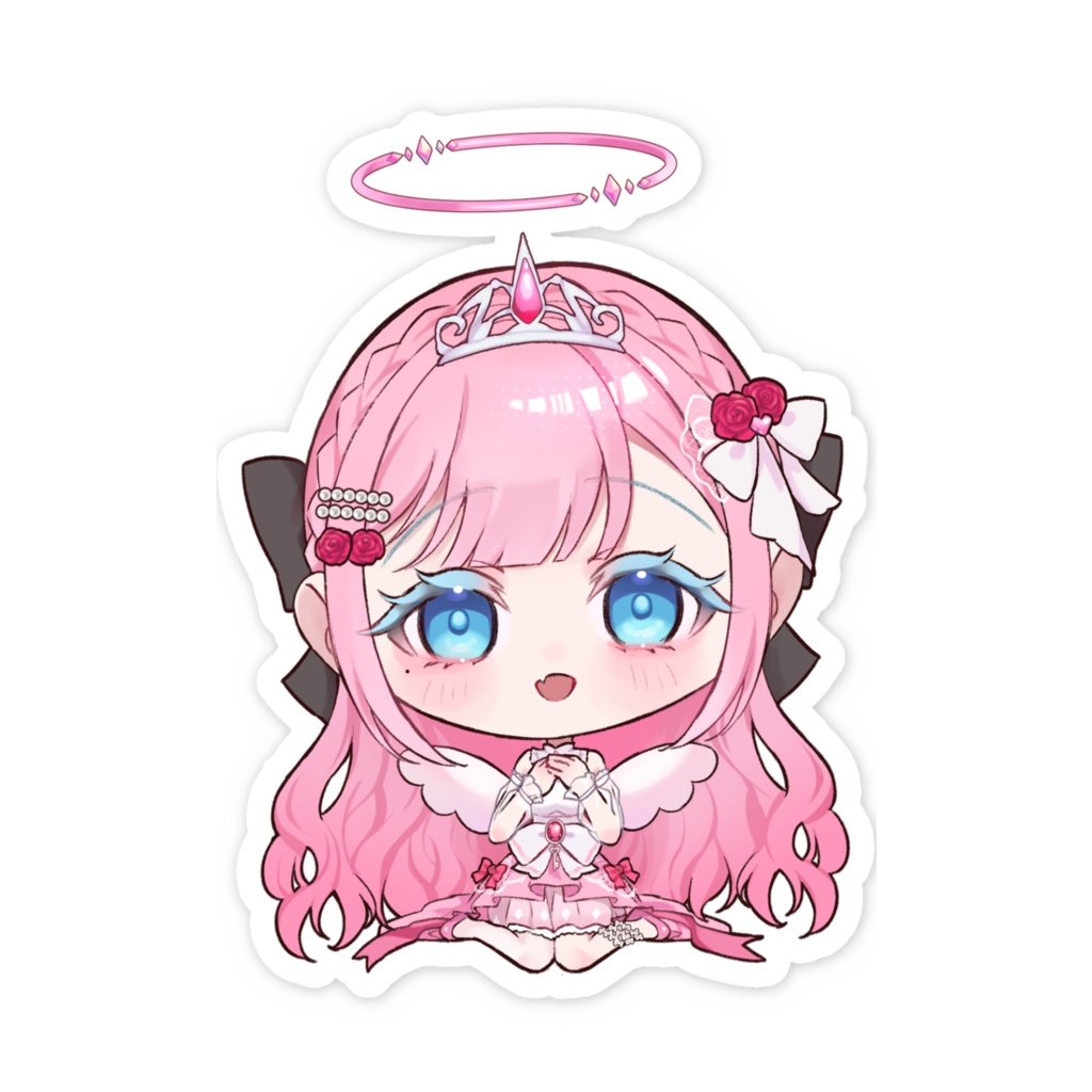 姫愛乃々羽_Hina Nonohaスマホステッカー