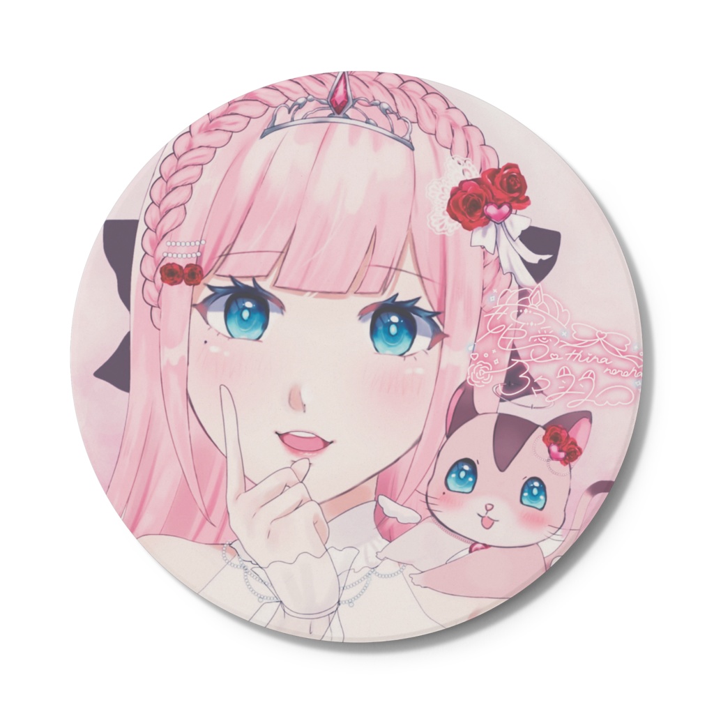 姫愛乃々羽_Hina Nonoha 円形コースター【2026年誕生日記念グッズ】
