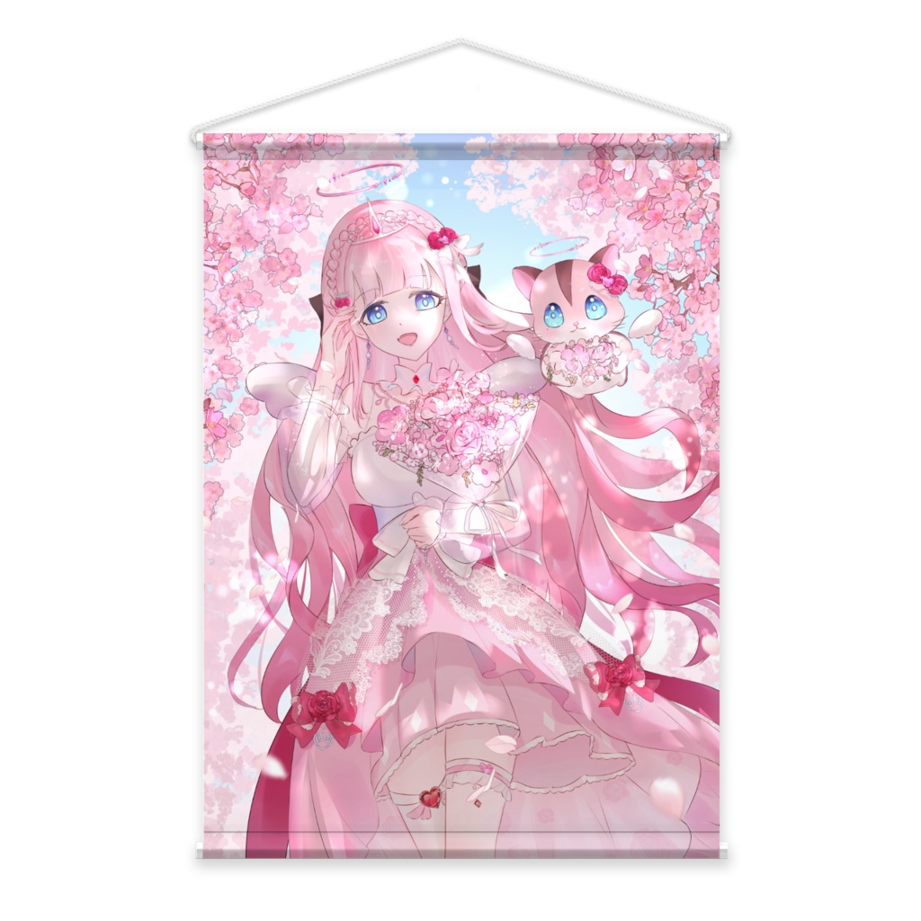 姫愛乃々羽_Hina Nonoha タペストリー - B2縦【2026年誕生日記念グッズ】
