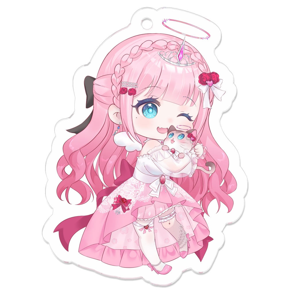 姫愛乃々羽_Hina Nonoha アクリルキーホルダー (サイズ二種)
