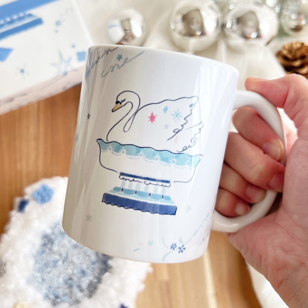 『光に編まれて』マグカップ&コースターセット ホリデーギフト