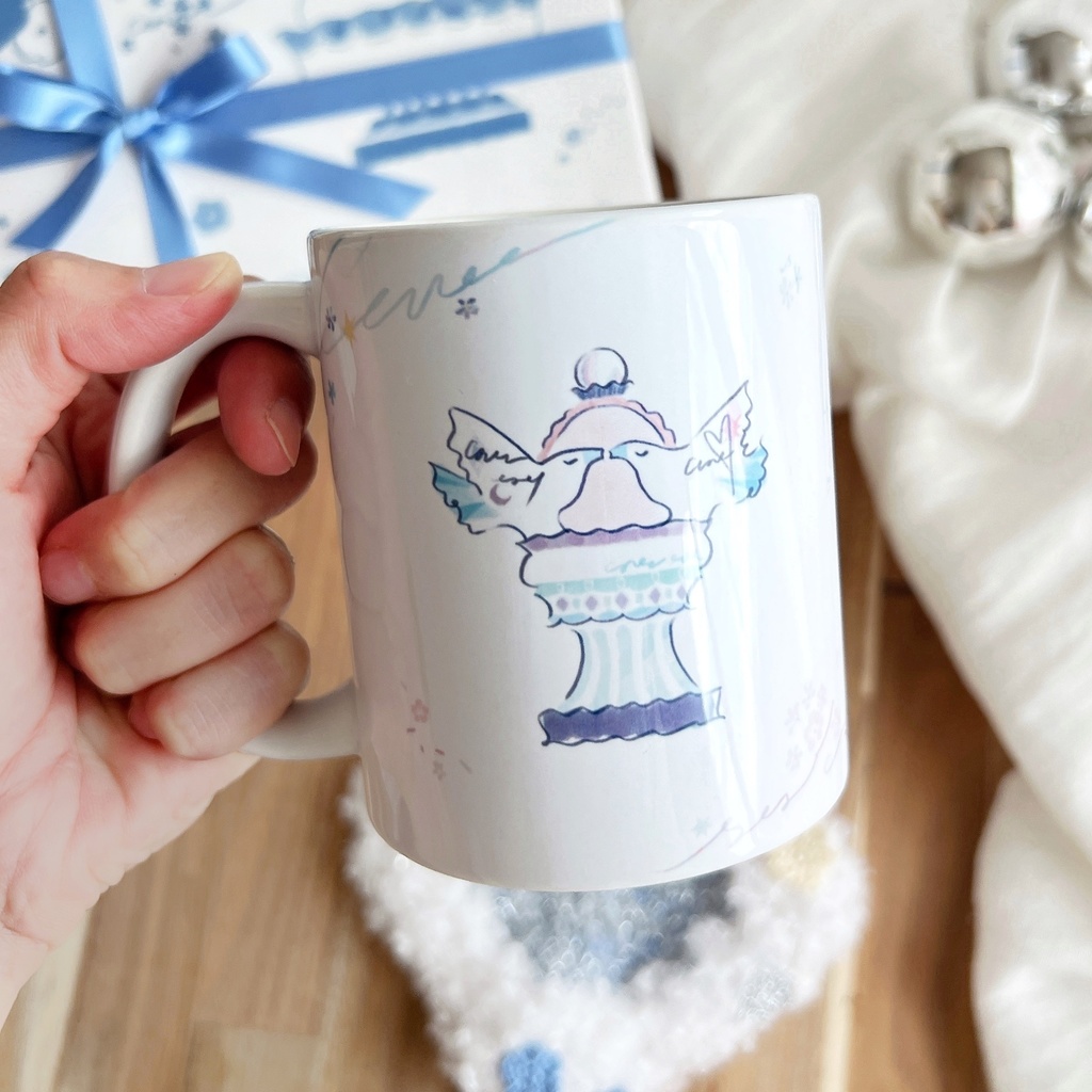 『光に編まれて』マグカップ&コースターセット ホリデーギフト