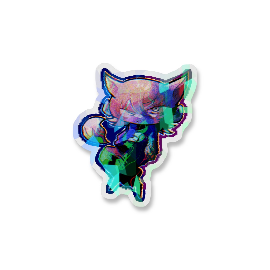 林キラキラるステッカー