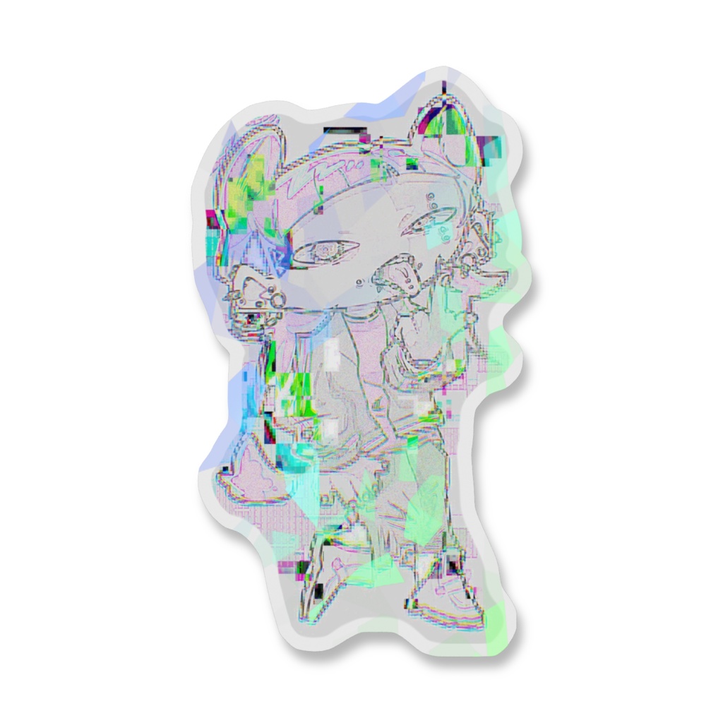 メイキラキラるステッカー