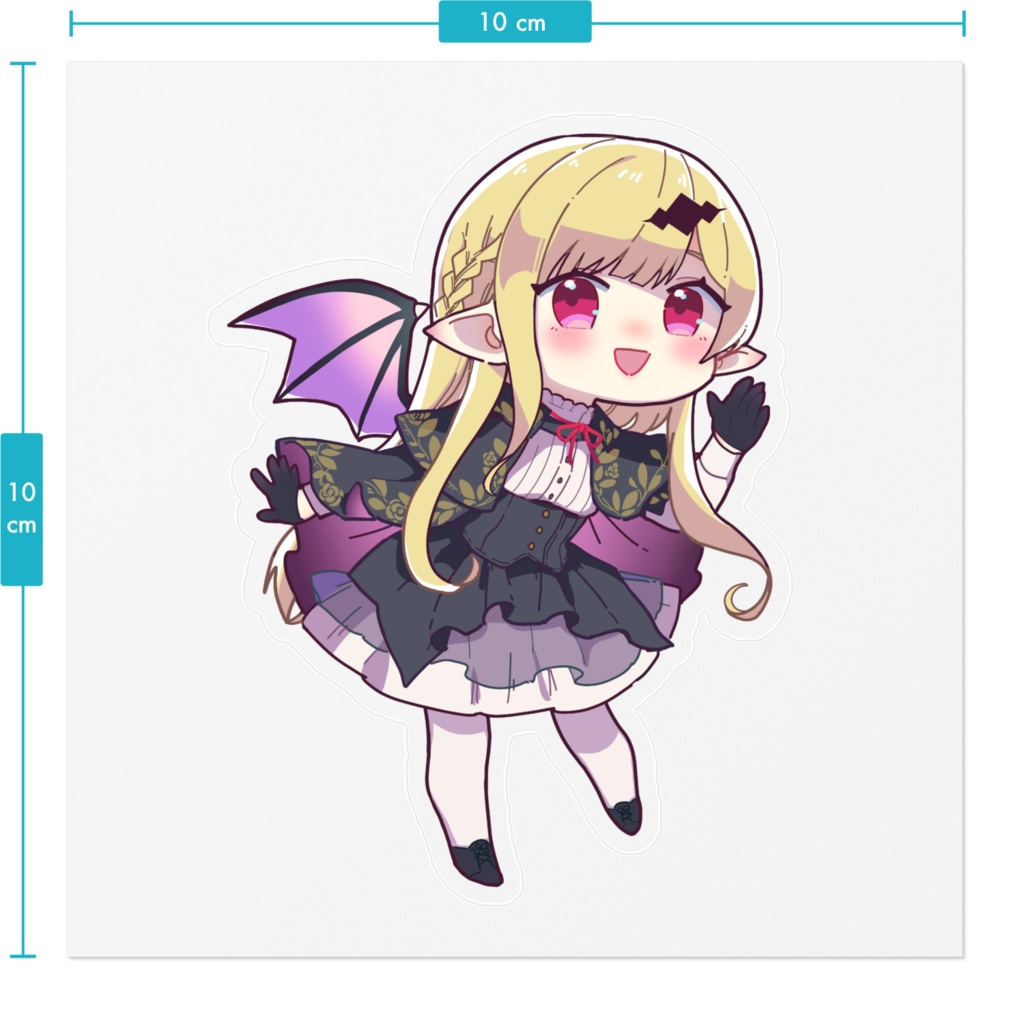 クリアステッカー