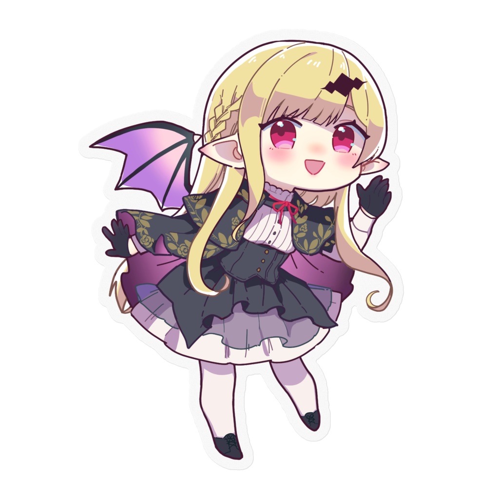 クリアステッカー
