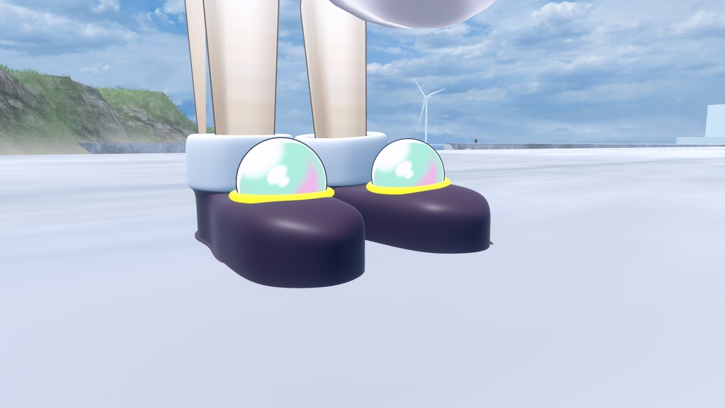 【無料】鉄壁のパールさんの履いてるブーツ【VRC】