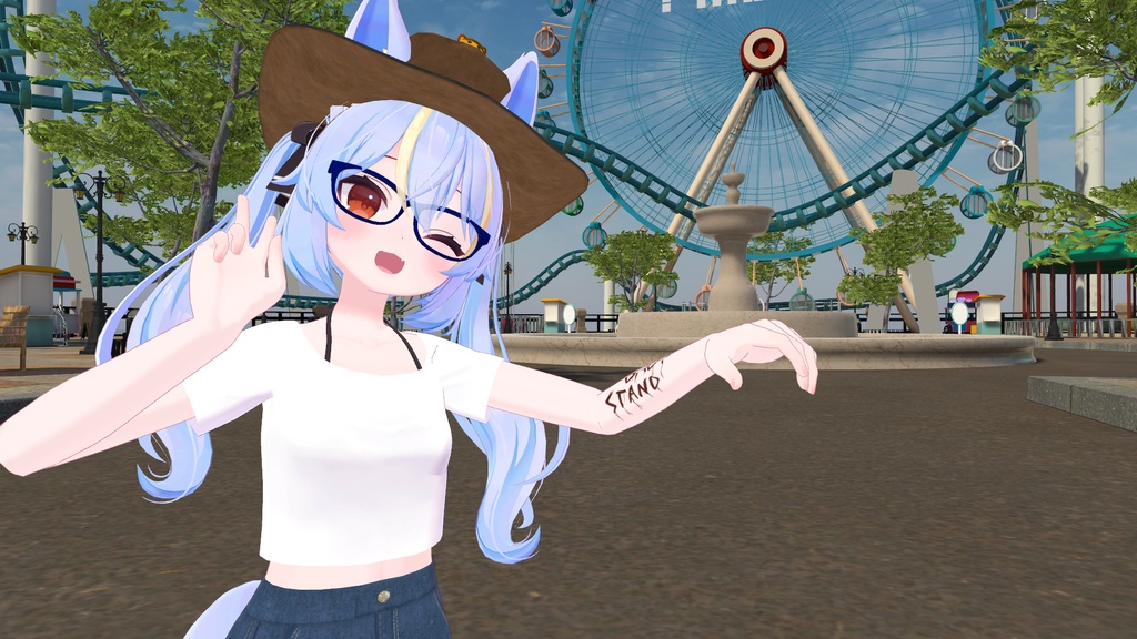 【無料】花京院が彫ってたやつ【VRC】