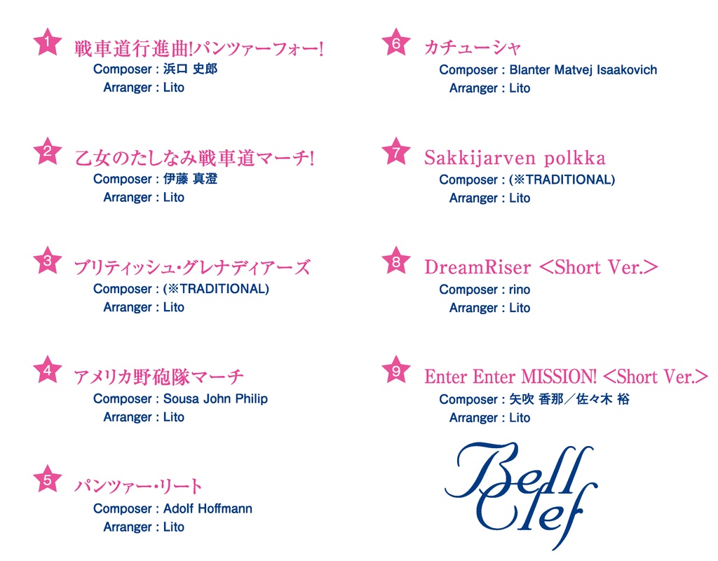 Bell Clef アニメソングオルゴール Vol.7 GnP