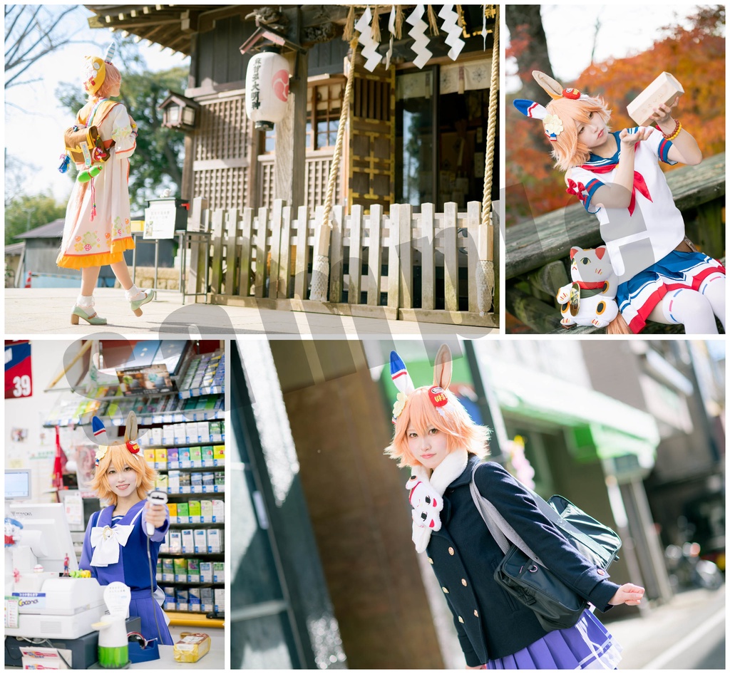 C105新刊セット(マチカネフクキタル写真集+グッズ2点)