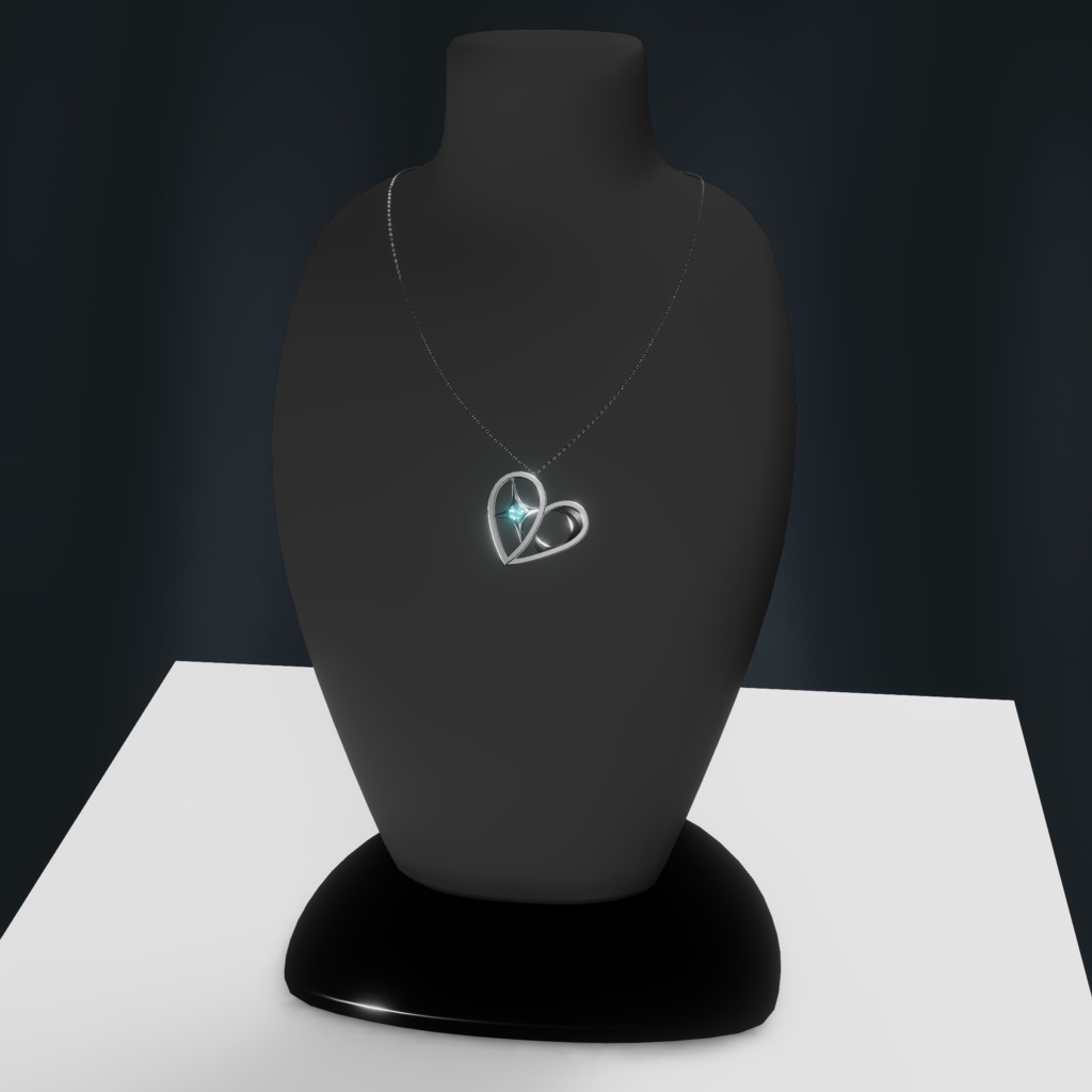 VRChatアバター向けネックレス MoonLight