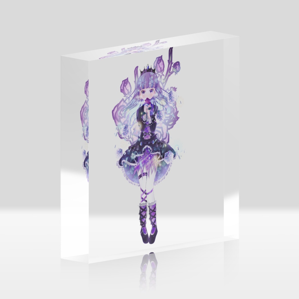 氷上スミレ・全身【アクリルブロック】