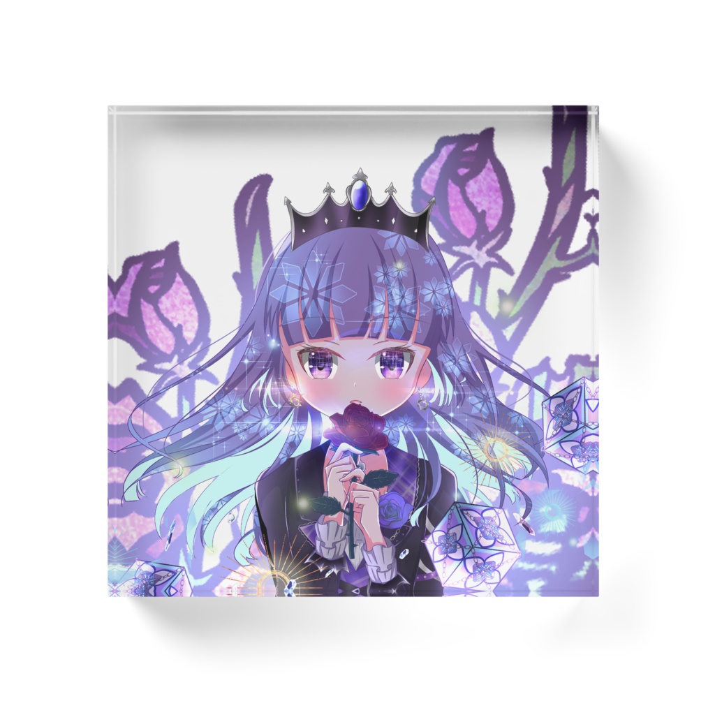 氷上スミレ【アクリルブロック】