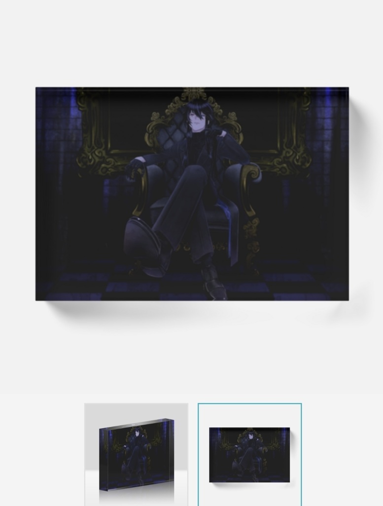 アクリルブロック　90×120×奥行20mm