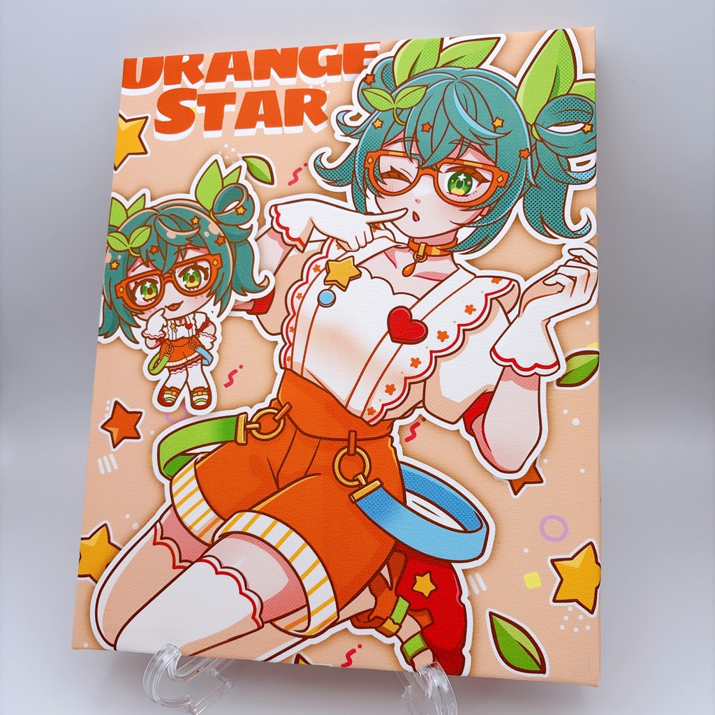 キャンバス🧡オレンジ【お１人様１種限定キャンバス】
