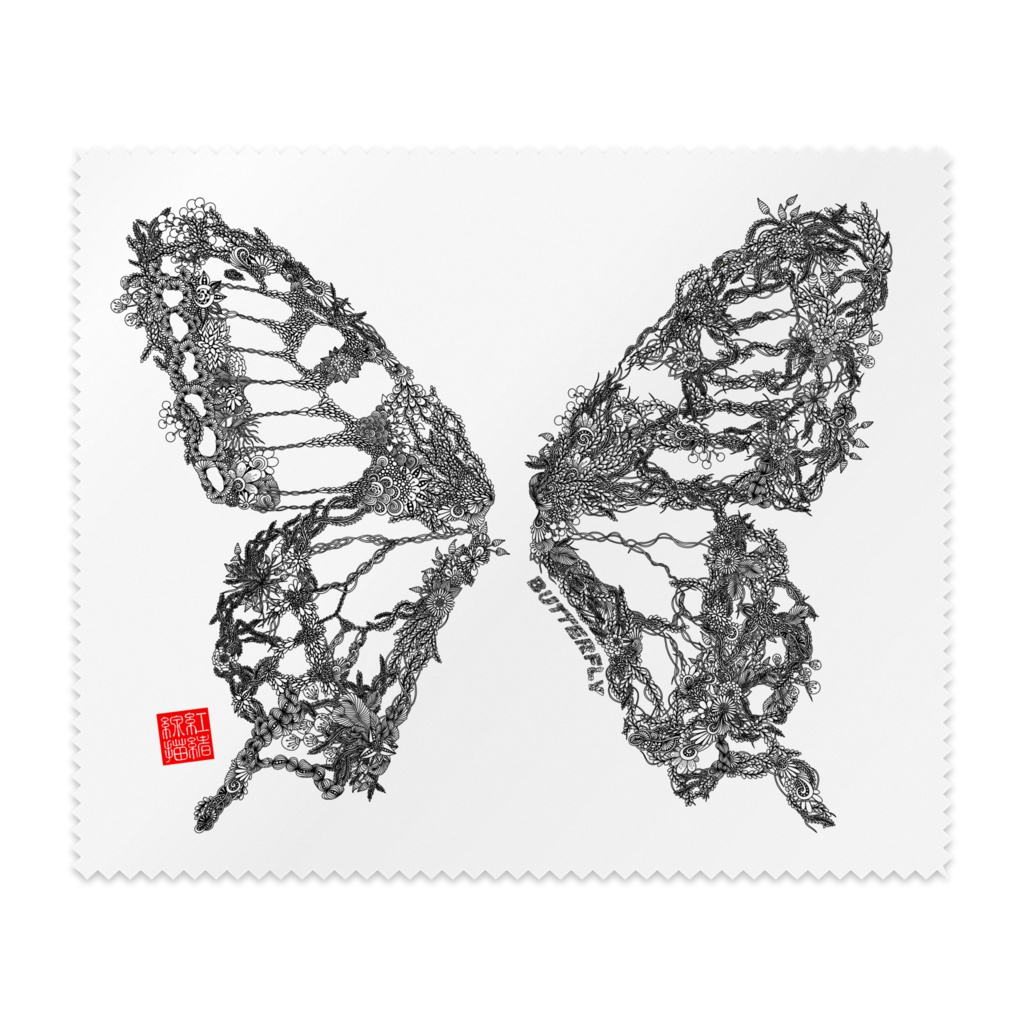 メガネ拭き:蝶べにたんぐる