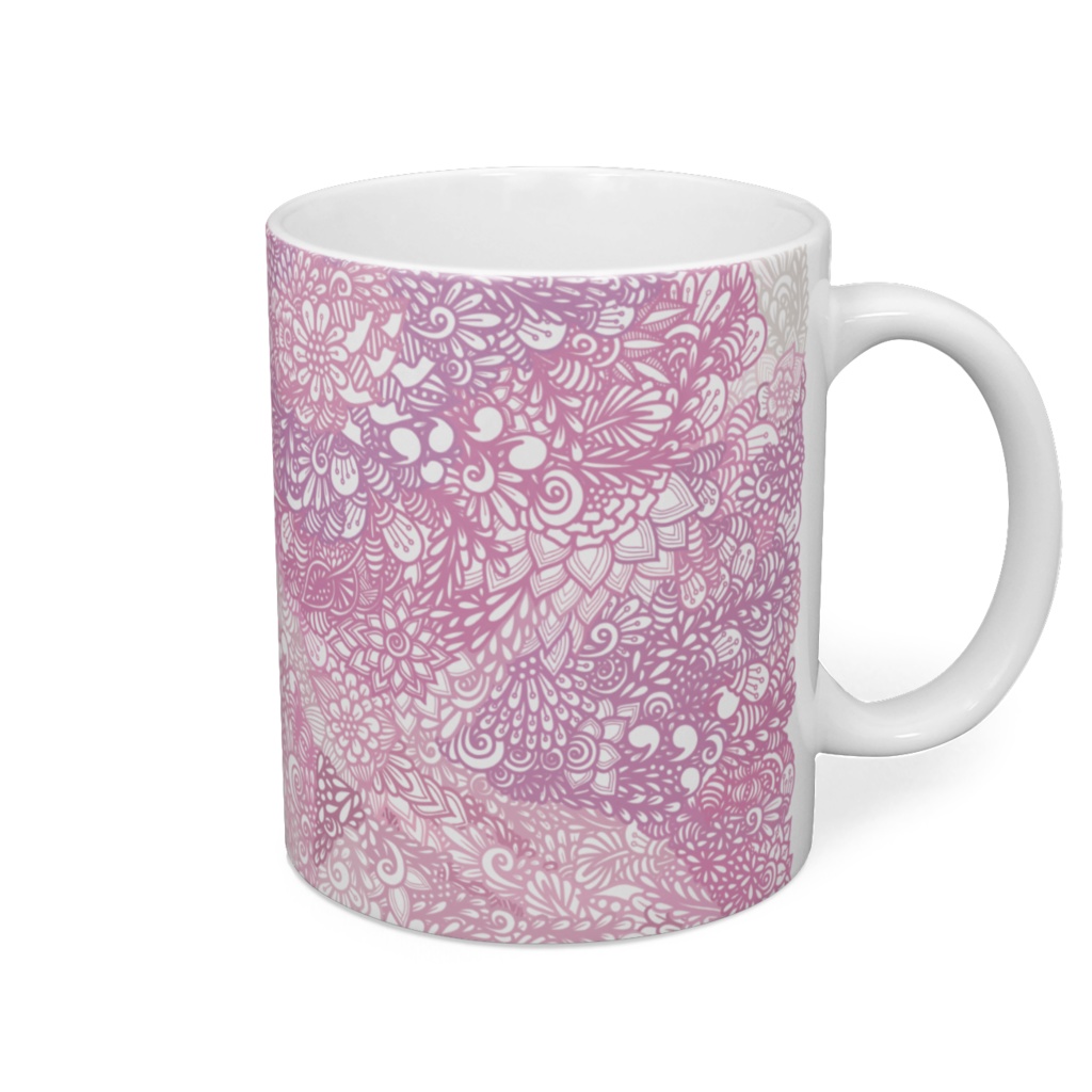 マグカップ-べにたんぐる(ピンク)