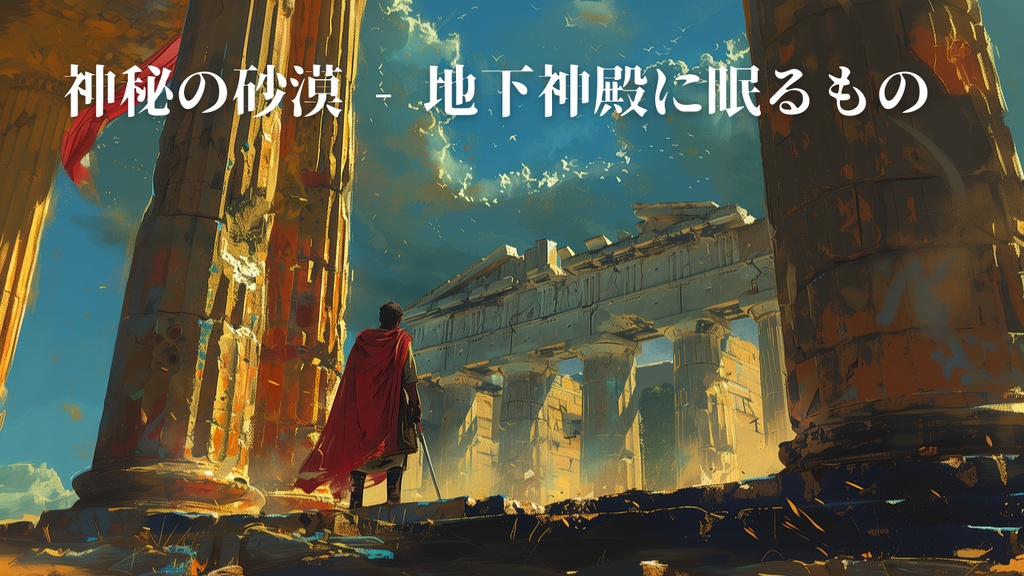 神秘の砂漠 - 地下神殿に眠るもの