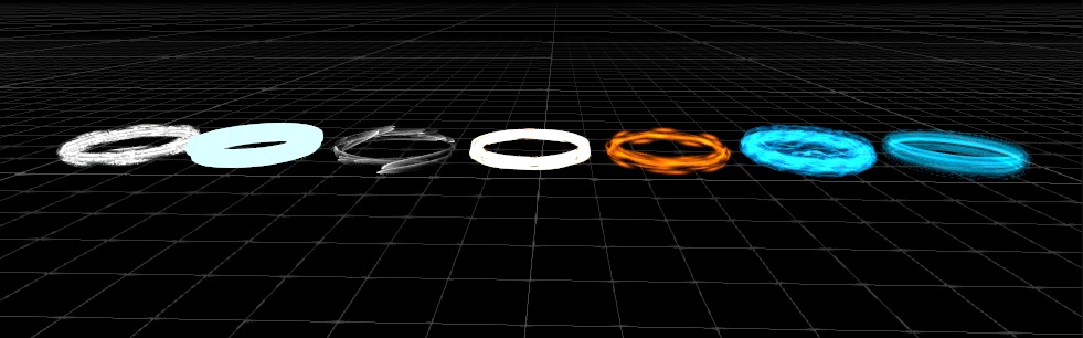 pack of custom rings/halo