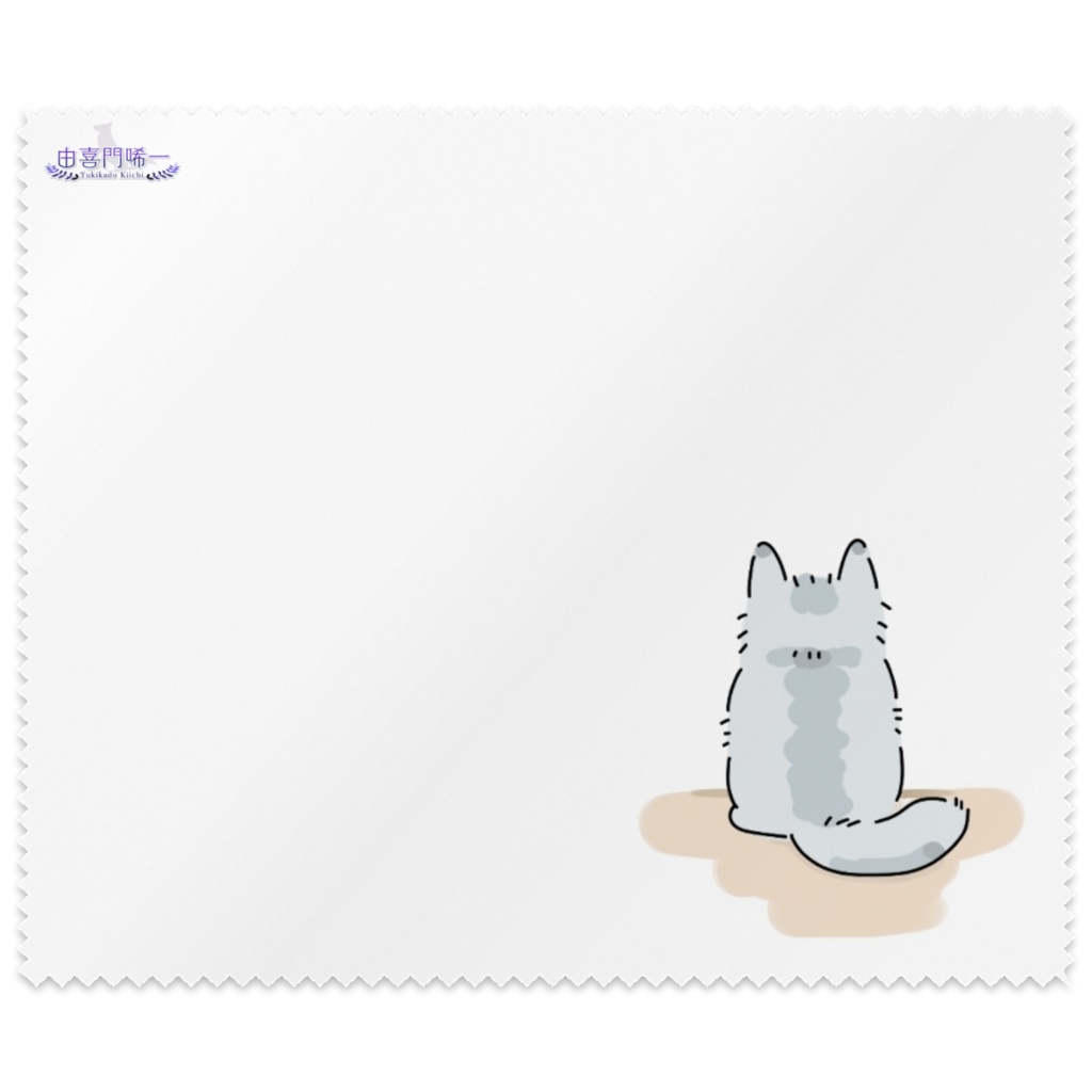  １周年記念　モチーフメガネ拭き０３