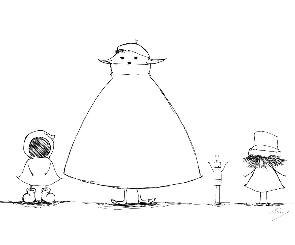 よにんのトートバッグ