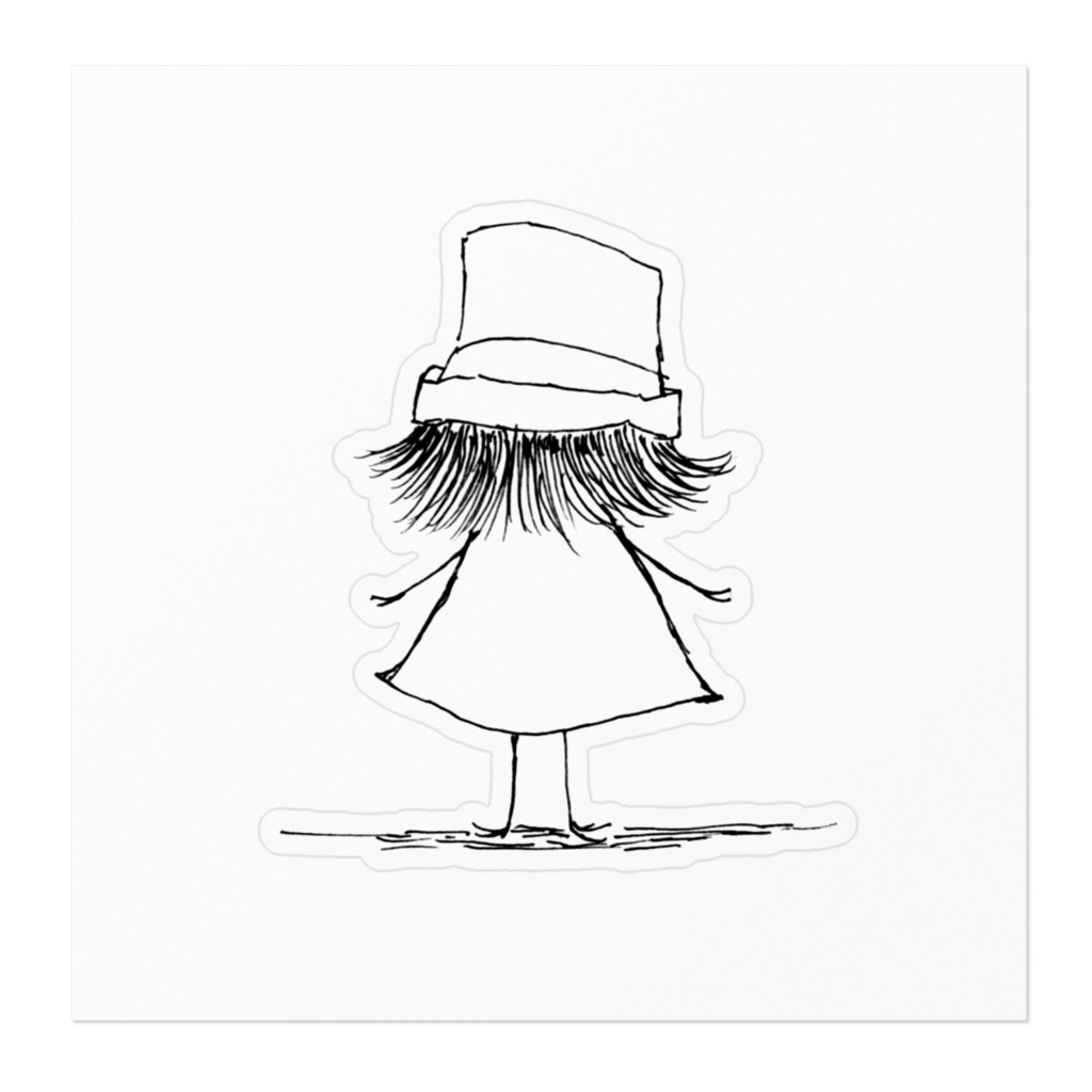 モ・モサァのステッカー