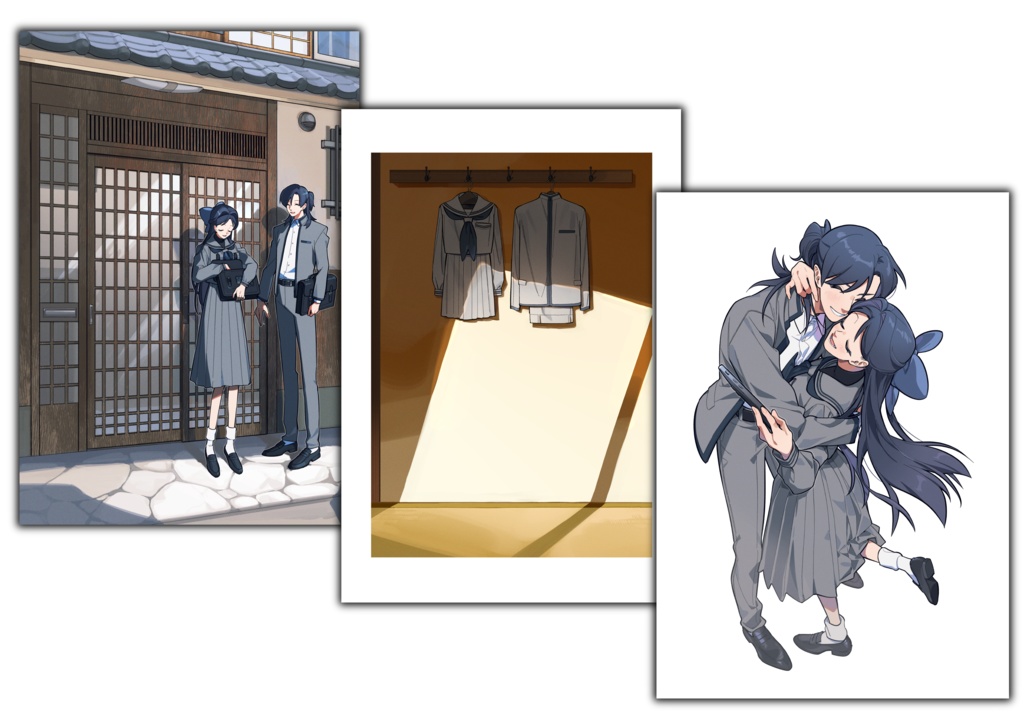 大和とあやこ　ポストカード3種セット