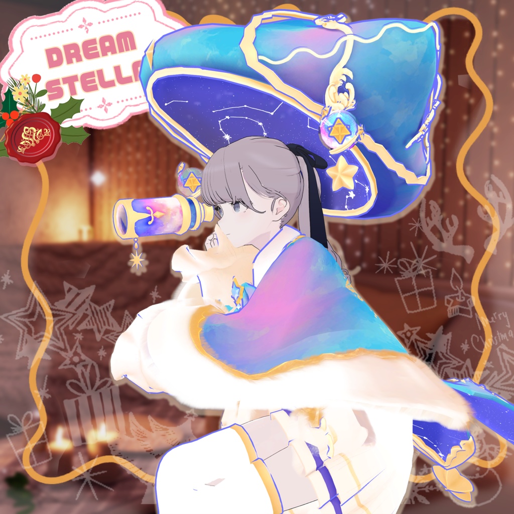 【-Lapwing- 対応】DREAM STELLA【VRChat向け衣装モデル MA対応】