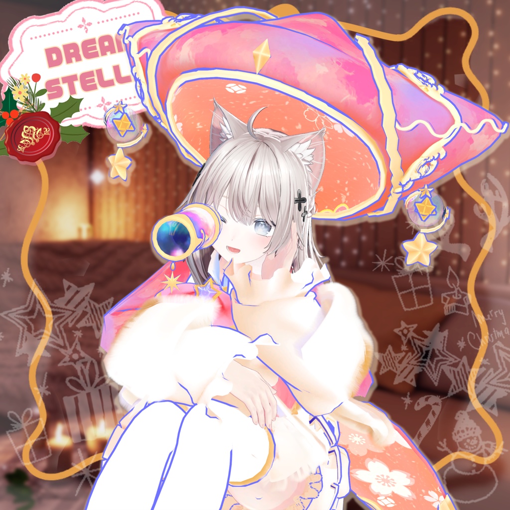 【しなの -Shinano- 対応】DREAM STELLA【VRChat向け衣装モデル MA対応】