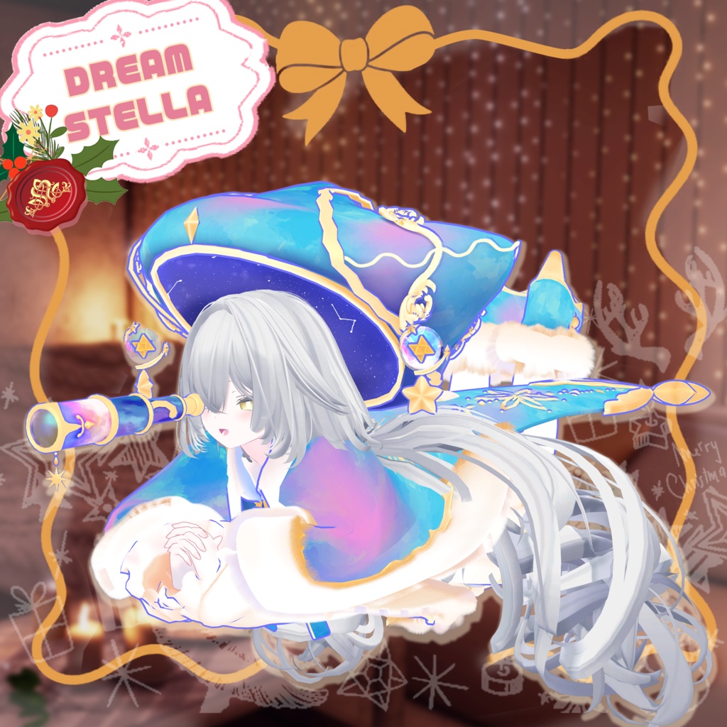 【ルルネ -rurune- 対応】DREAM STELLA【VRChat向け衣装モデル MA対応】
