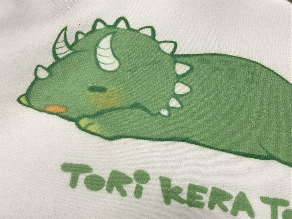 トリケラトプスさんのパーカー