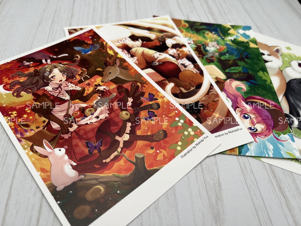 【新作追加】ポストカード(単品/セット)