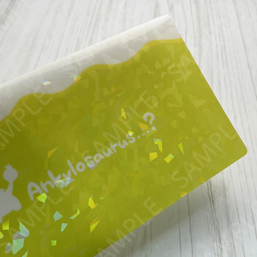 チケットホルダー「あんきろさうるす…?」