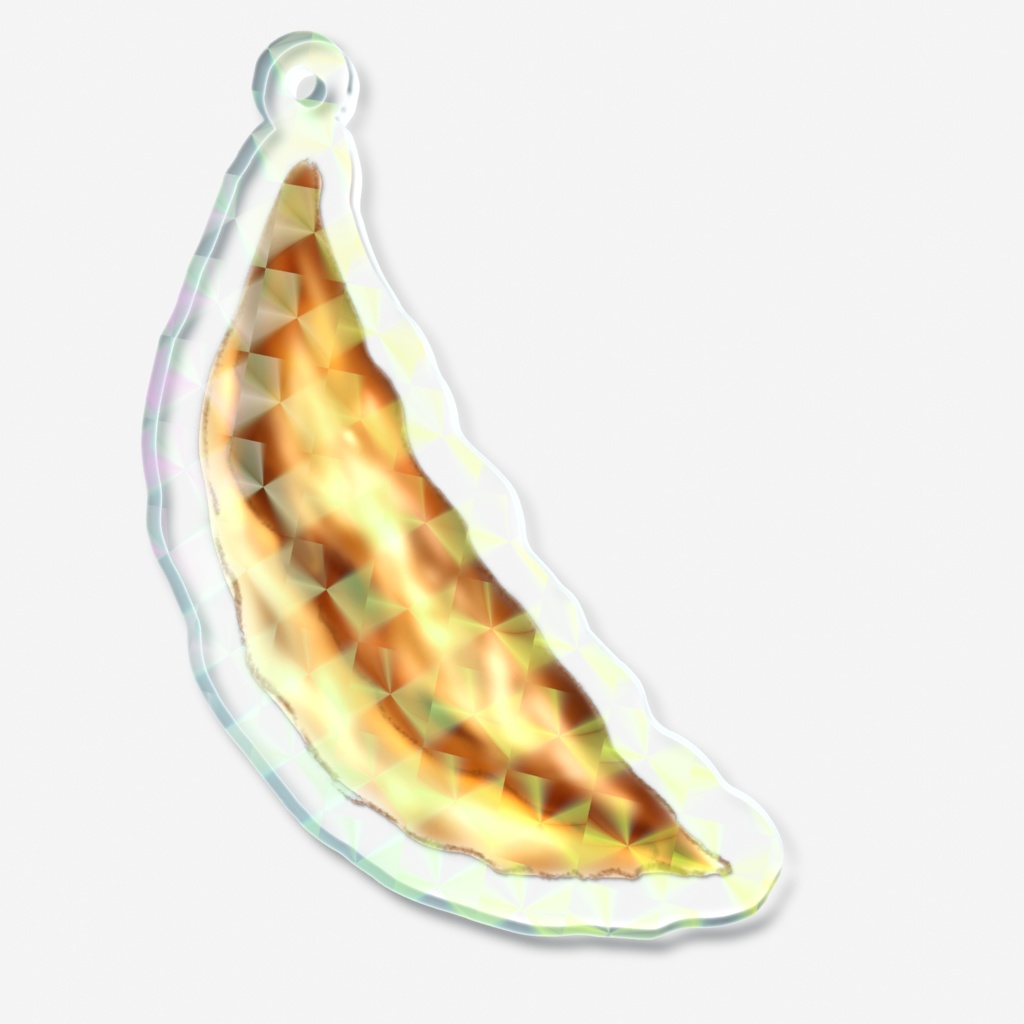 餃子ホログラムアクキー