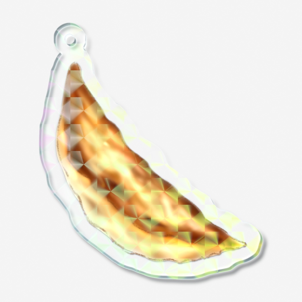 餃子ホログラムアクキー