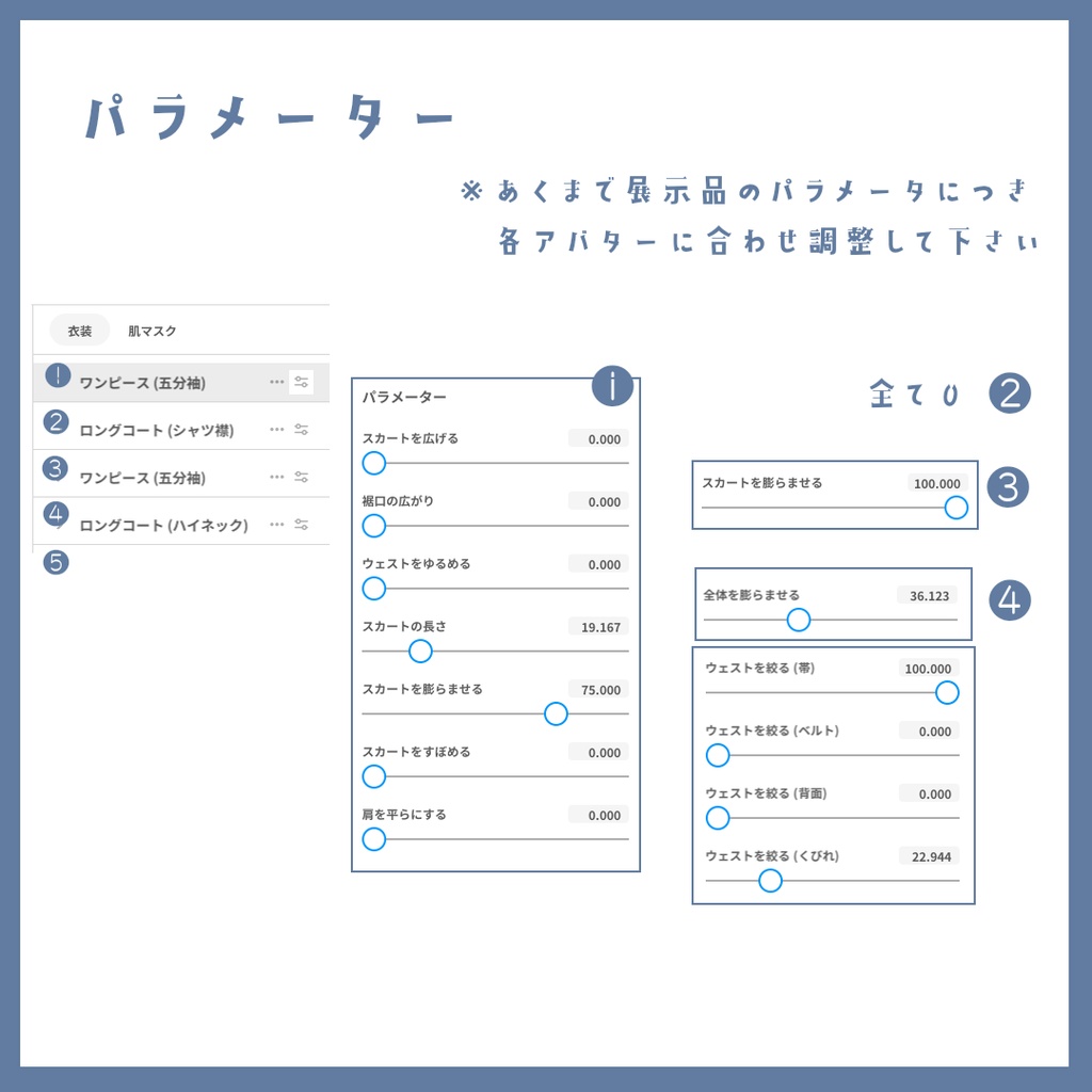 Vroid || 輸血ワンピース