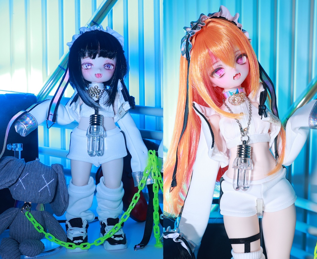 サイバーネオンショートパンツ