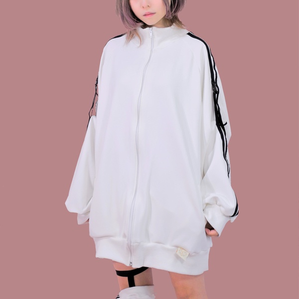 【人間サイズ】マネージャーメイドジャージ・白[B品]