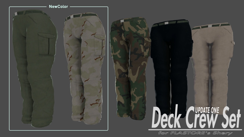 DeckCrewSet for FLASTORE's "Shery"