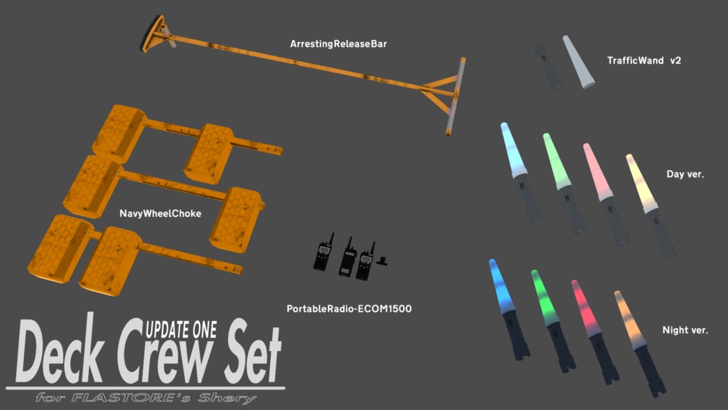 DeckCrewSet for FLASTORE's "Shery"