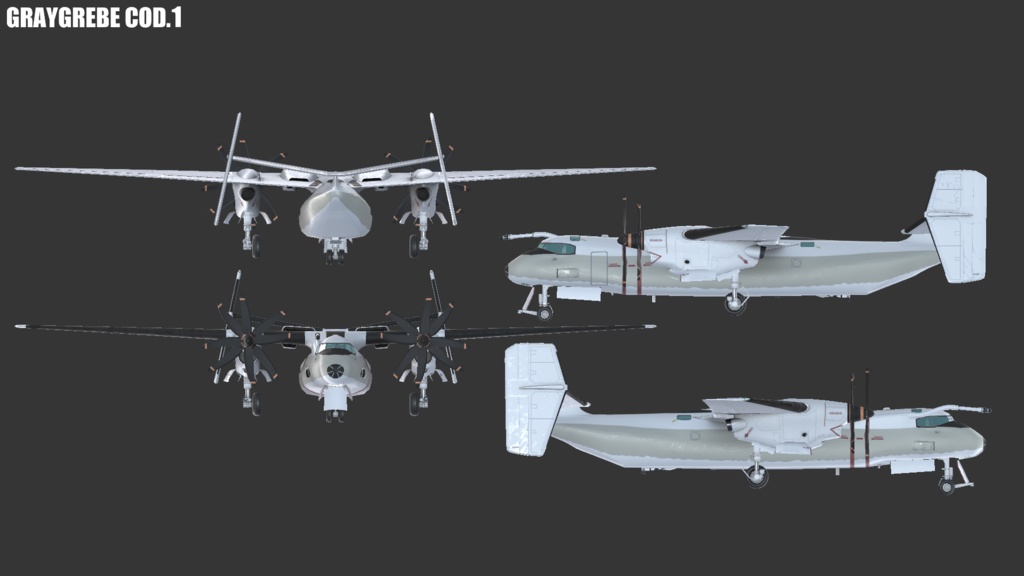 E.E.I. Gullint GrayGrebe Set