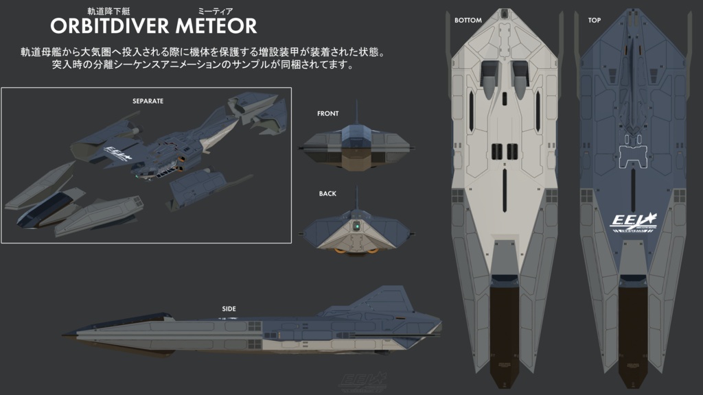 【EXMass2024OC】ORBIT DIVER METEOR with T-RAY DRONE