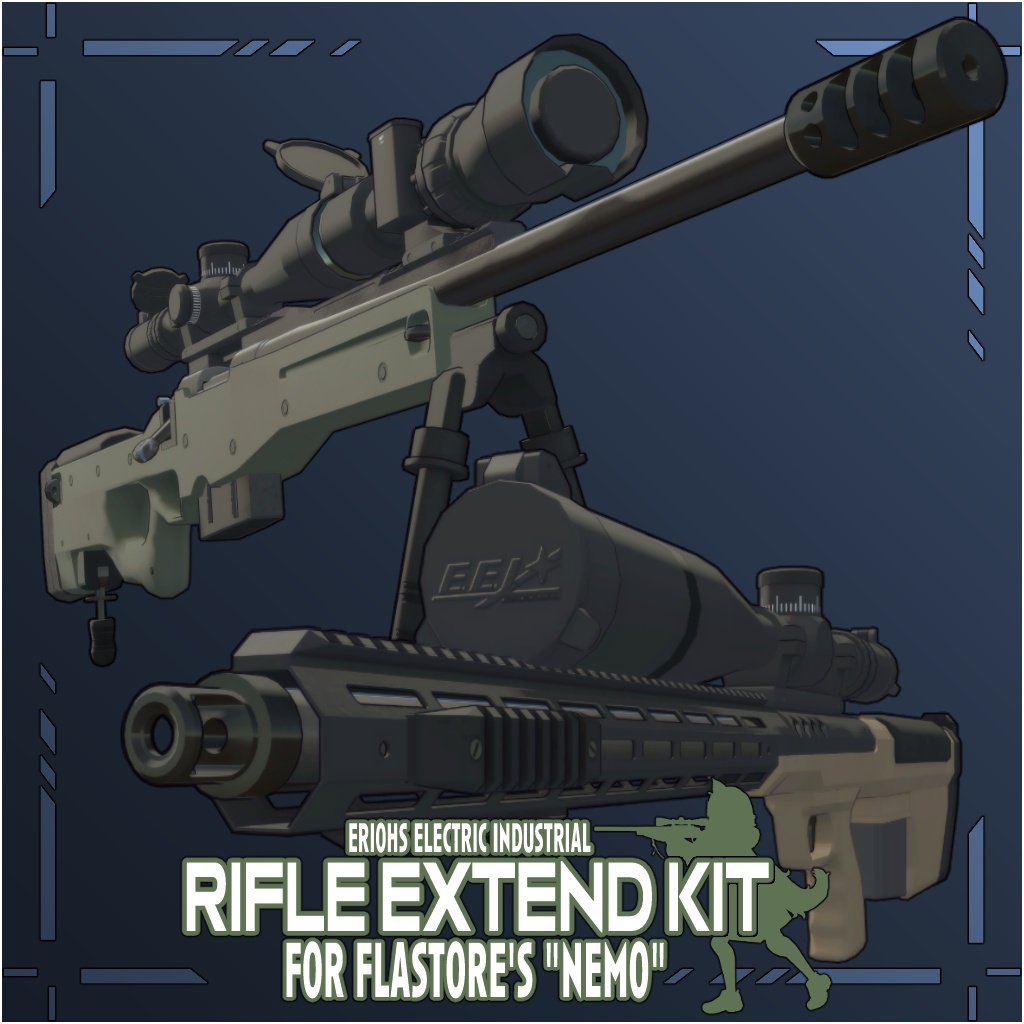 Rifle Extend Kit for FLASTORE's "Nemo"