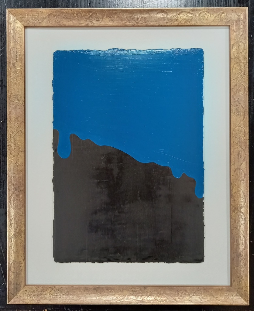 紙芯乾漆「図画」青