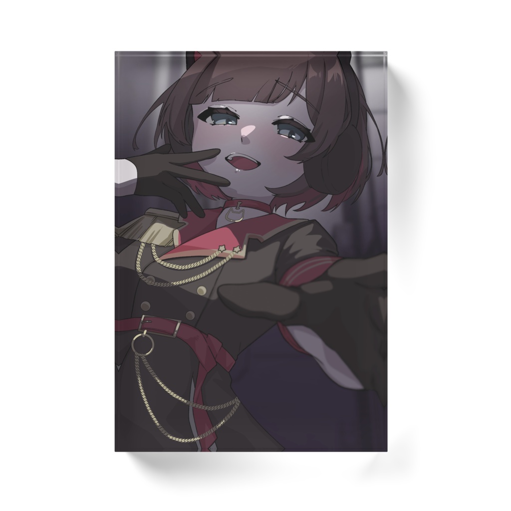 ずっと見てるよアクリルブロック