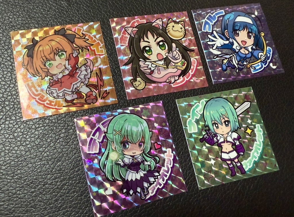 ツイン2ステッカーセット【直筆サイン入り/BOOTH限定版】