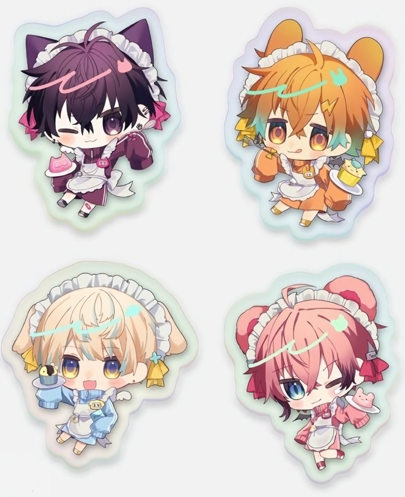 【にじそうさく10】東ジャージメイドアクリルキーホルダー